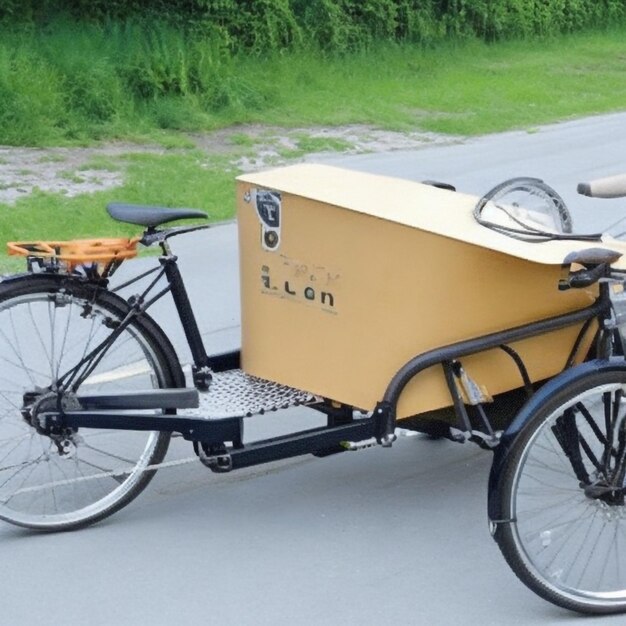 Photo cargo bike