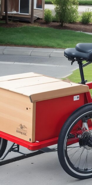 Photo cargo bike