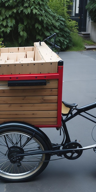 Photo cargo bike