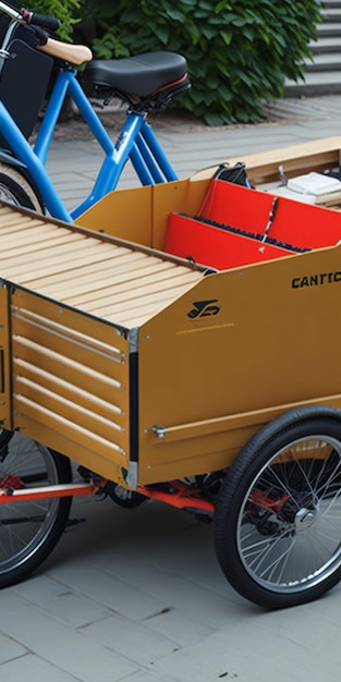 Photo cargo bike