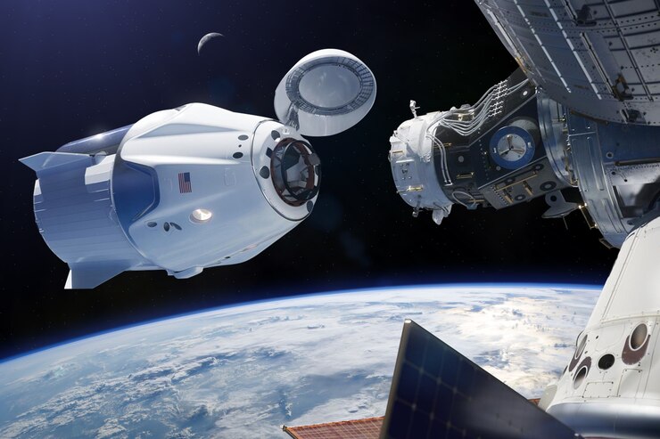 Cargo spacecraft in lowEarth orbit
