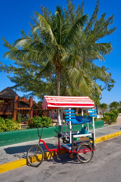 Caribbean tricycle shop bicycle Mexico