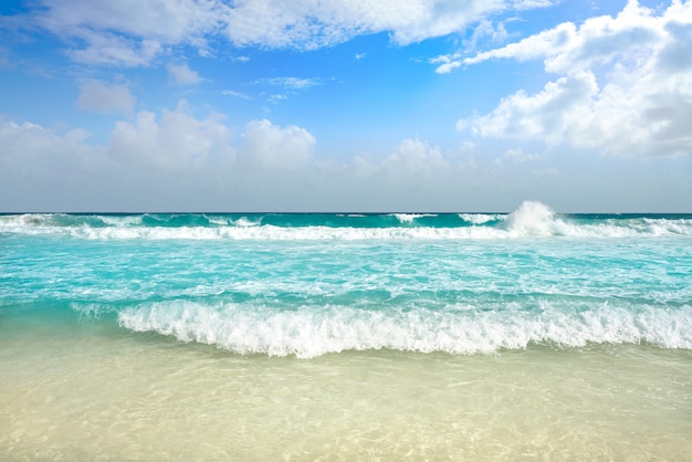 Caribbean turquoise beach clean waters