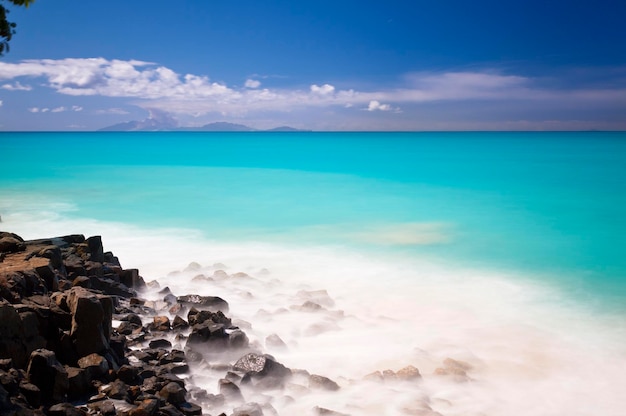 Caribische Zee Lange Blootstelling Antigua