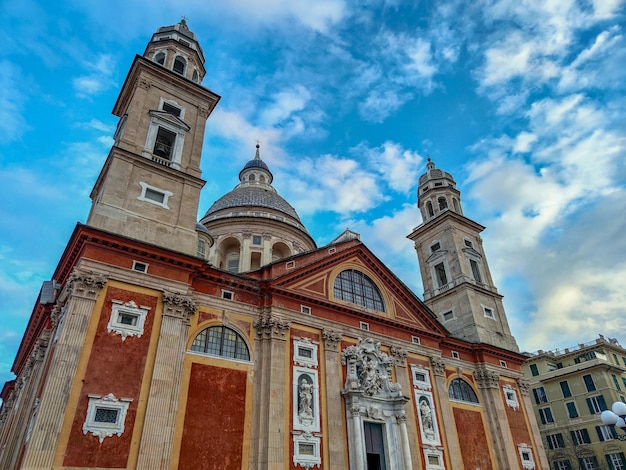 Photo carignano church in genoa