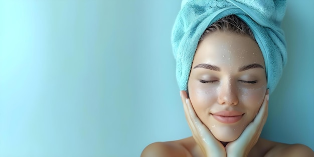 Foto cura delle allergie o delle sensibilità cutanee attraverso prodotti per la cura della pelle delicati e evitamento dei trigger concept skincare routine prodotti ipoallergici sensibilità cutanea evitamento dei stimoli