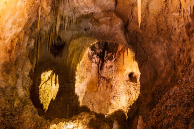 アメリカ、ニューメキシコ州のカールズバッド洞窟国立公園