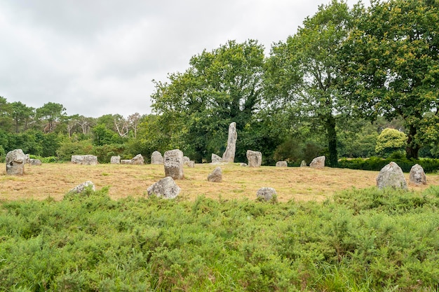 Carnac stones in Brittany