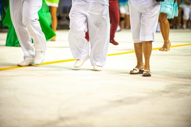 Carnival in Brazil on Passarela do Samba the biggest popular party in the world with lots of color j