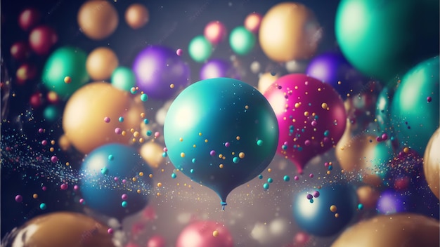 Карнавальный фестиваль или день рождения на воздушном шаре