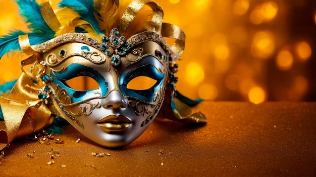 Carnival gouden masker Brazilië