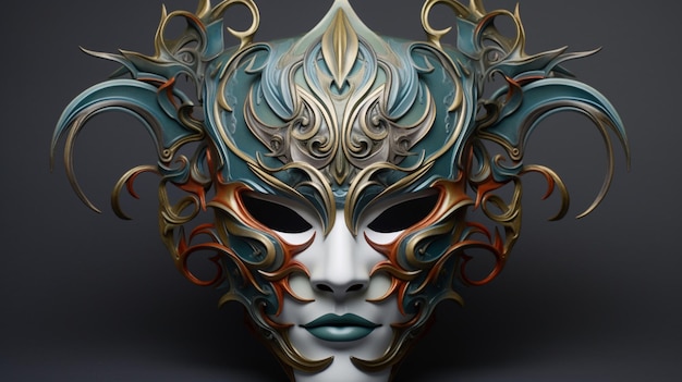 Photo carnival mask