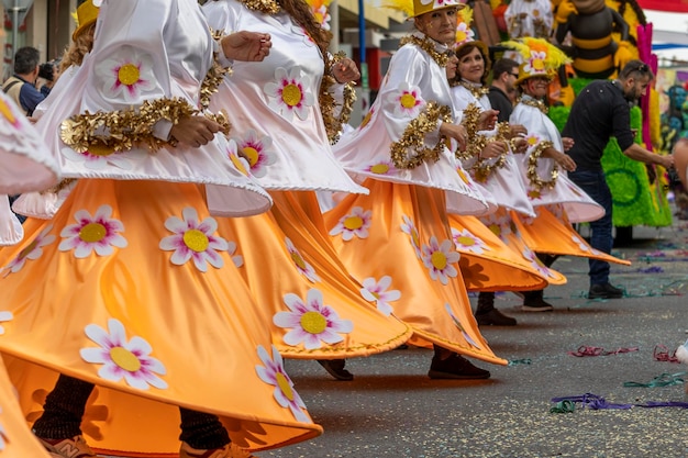 Carnival parade festival deelnemers