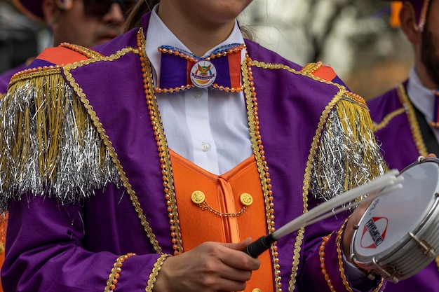 Carnival parade festival deelnemers