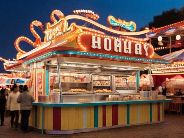 a carousel with a sign that says quot honey bee quot on it