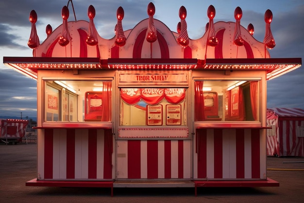 a carousel with a sign that says " for your christmas " on it.