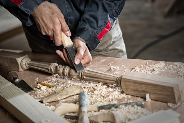 Carpenter al lavoro