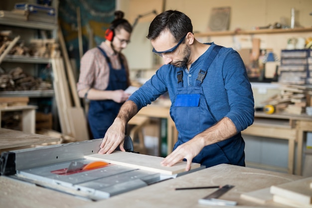 Carpenters Making Furniture