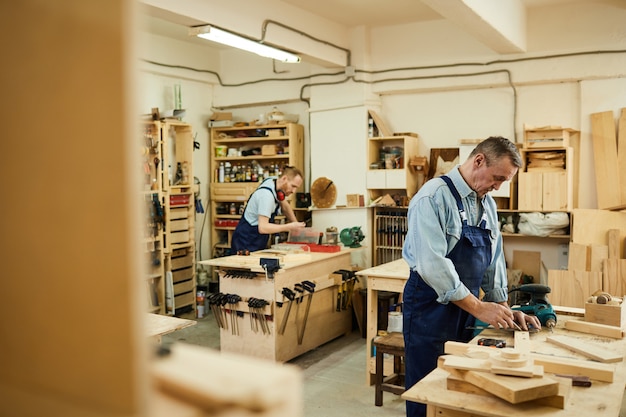 Carpenters in Workshop