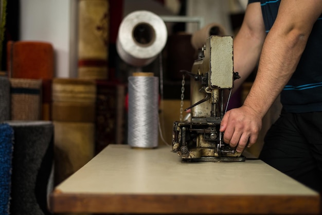Carpet Designer With Sewing Machine