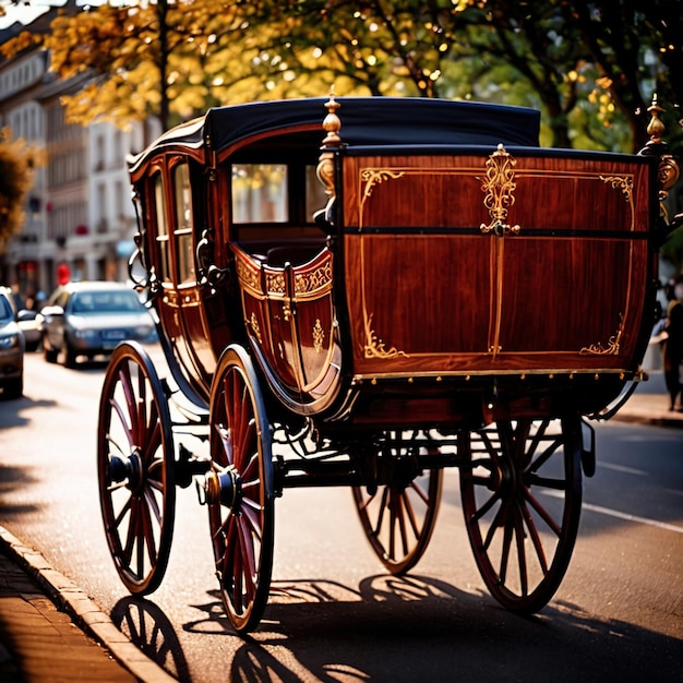 Photo carriage old fashioned vintage traditional transport