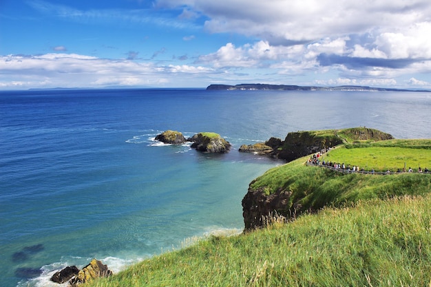 Carrick-a-Rede touwbrug, Noord-Ierland, VK