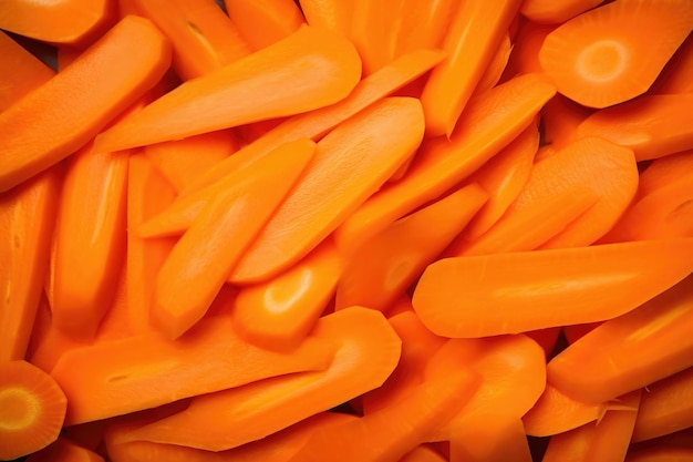 Carrot as background and texture