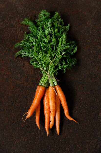 Carrot bouquet