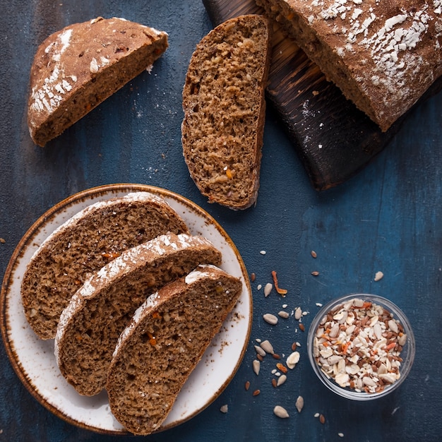 Carrot bread.