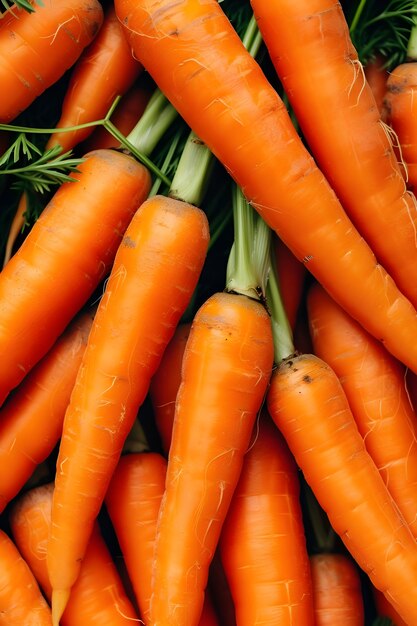 Carrot Canvas Een levendige achtergrondfoto