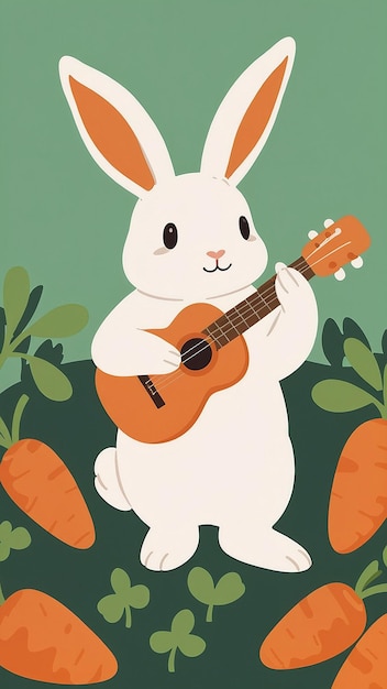 Carrot Concerto Rabbit Musicians Epic Tale in DC Comics Style