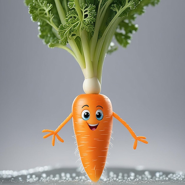 морковка милая мики асаи макросъемка крупным планом гипердетализация тренды на artstation Sharp 5212