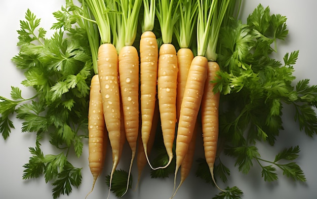 Carrot food pattern background