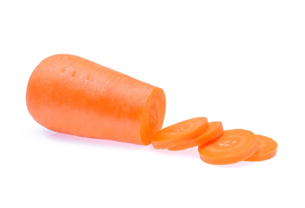 Carrot isolated on white background