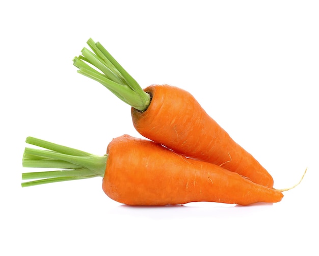 Carrot isolated on white background