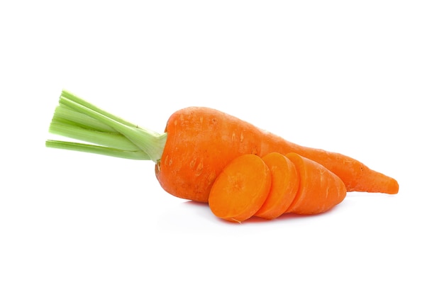 Carrot isolated on white background