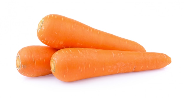 Carrot isolated on white background