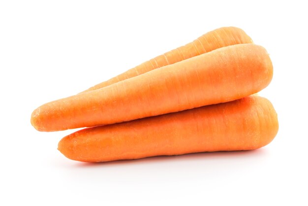 Carrot isolated on white background