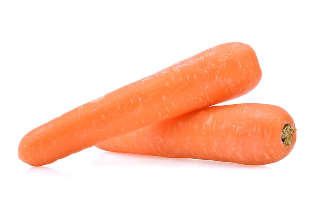 Carrot isolated on white