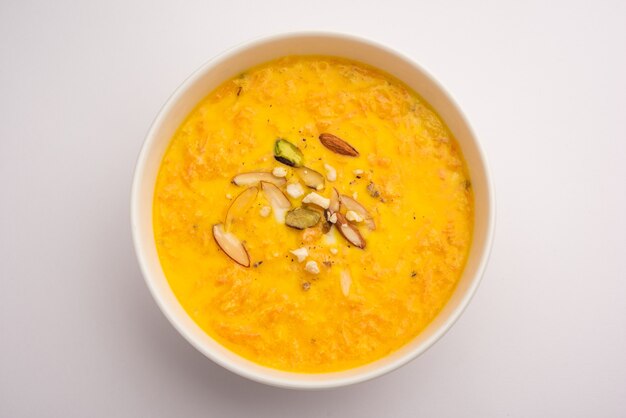 Carrot kheer or payasam also known as gajar ki khir