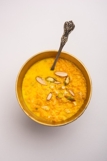 Carrot Kheer or payasam also known as Gajar ki Khir