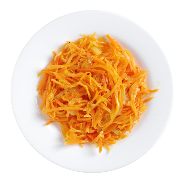 Carrot Salad with Onions