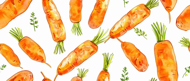 Photo carrot vector illustration on white background