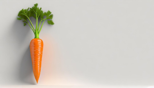 carrot vector isolated