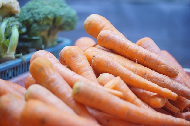 carrots close up