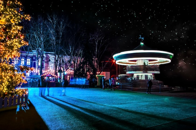 Carrousel &#39;s nachts