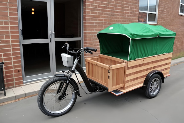 Photo carry cargo bike