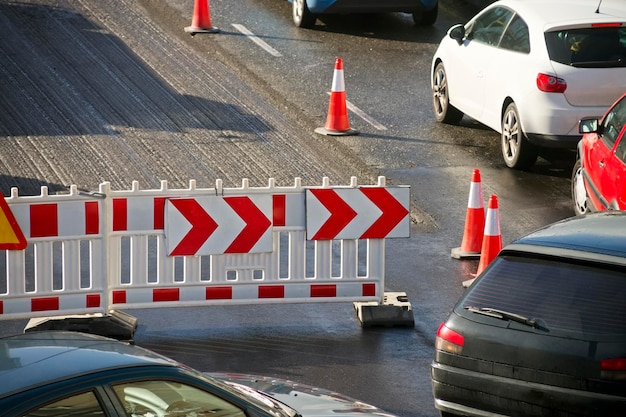 Foto auto su strada