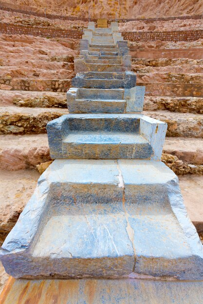 Foto anfiteatro romano di cartagine in murcia spagna