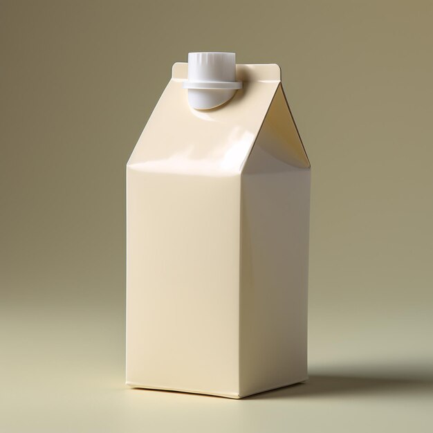 a carton of milk with a cap